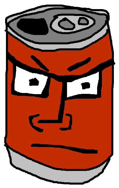 Angry Soda Can