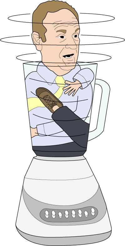 Bill O&#39;Reilly in a Blender