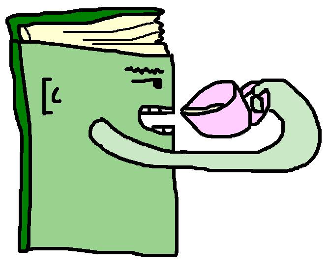 Book Drinking Tea