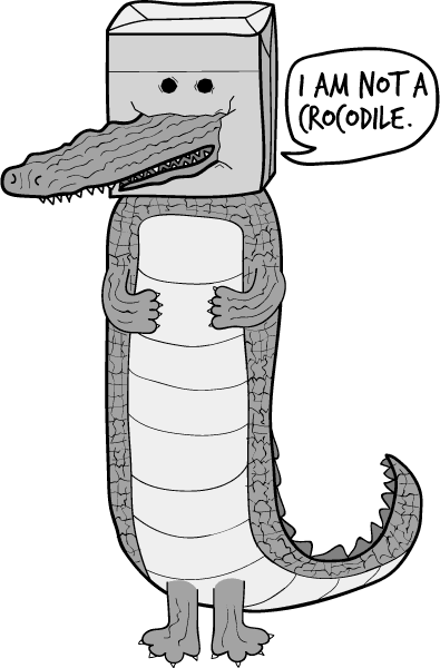Crocodile in Denial