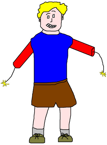 The Boy with Firecracker Arms