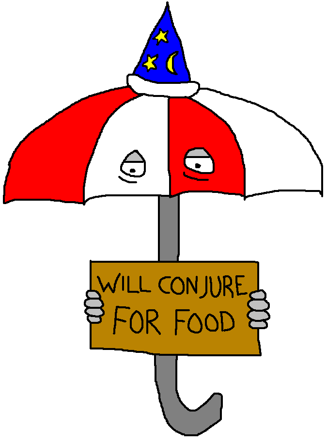 Homeless Umbrella Sorcerer