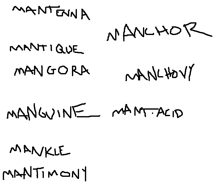 Man Things