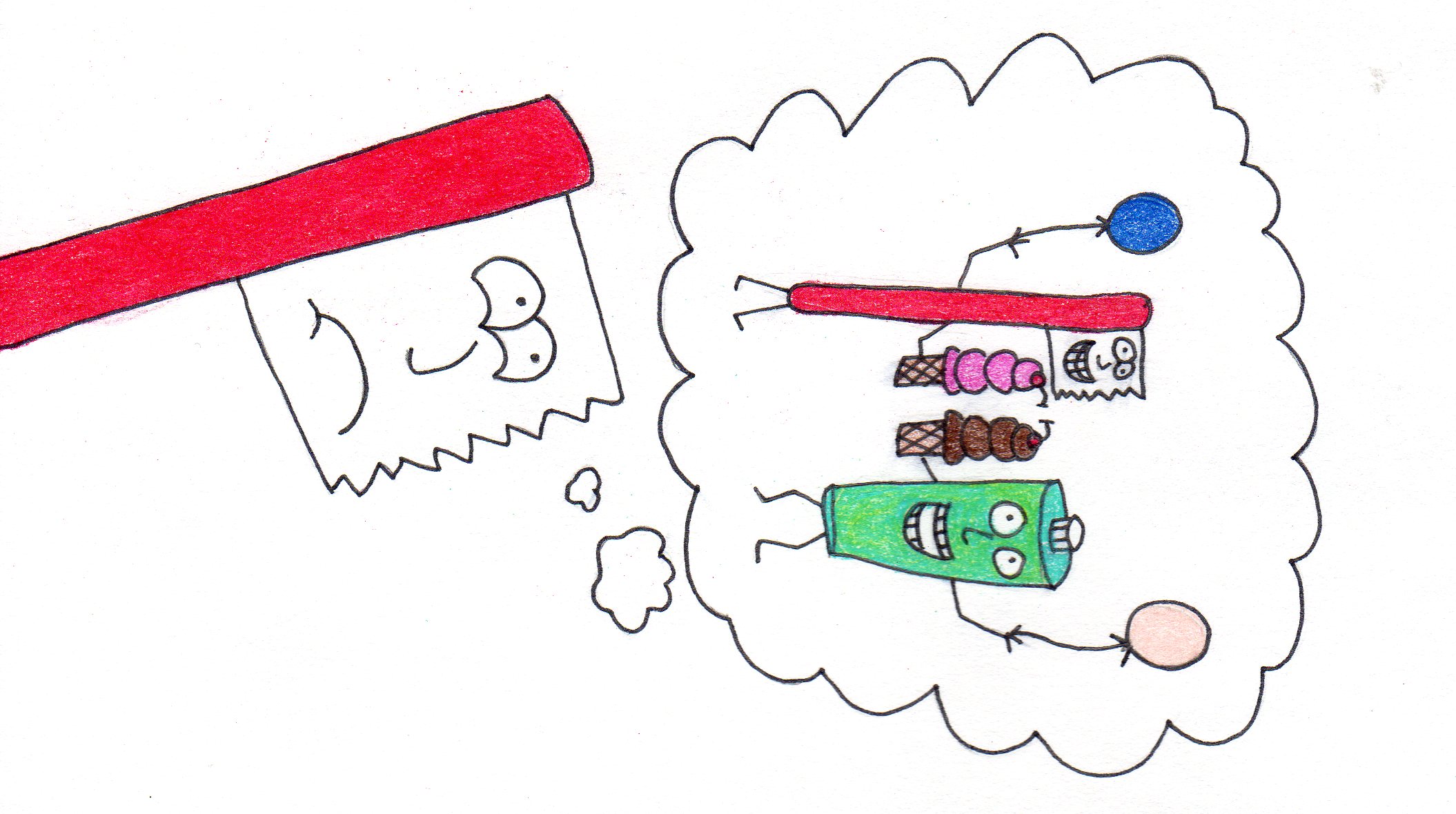 terwilliger dreams of toothpaste