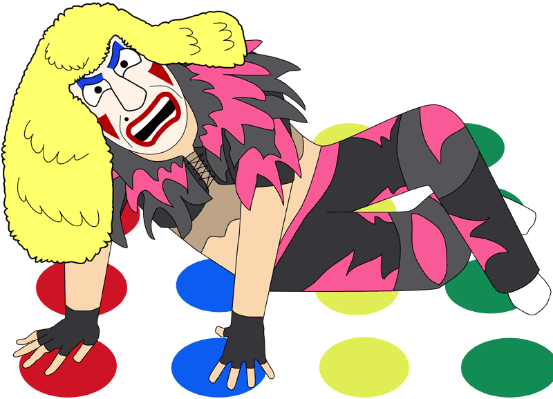 Twisted Sister Playing Twister